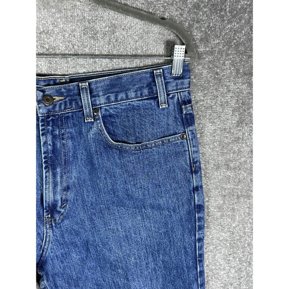 Kirkland Rock Hardwear Straight Leg Jeans Mens Size 34x30 Blue Denim‎ Cotton - Picture 7 of 11